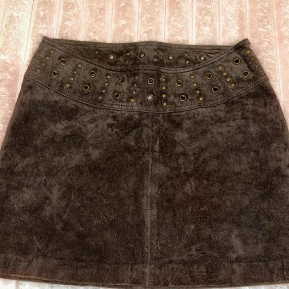 Bb-dakota Women's Brown and Grey Skirt